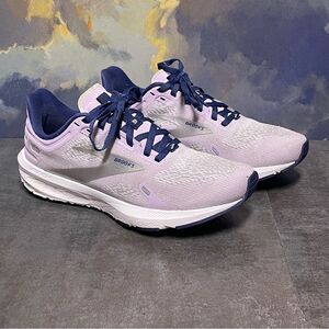 Brooks Launch 9 1203731B588 Lilac & Silver Women's Running Shoes Size 6.5B